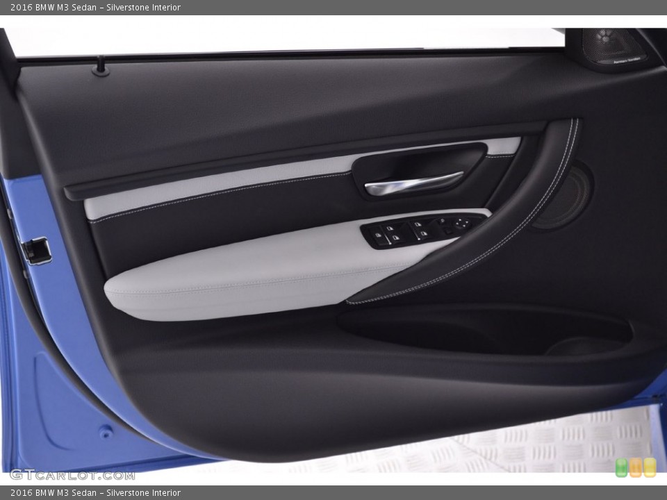 Silverstone Interior Door Panel for the 2016 BMW M3 Sedan #109523478