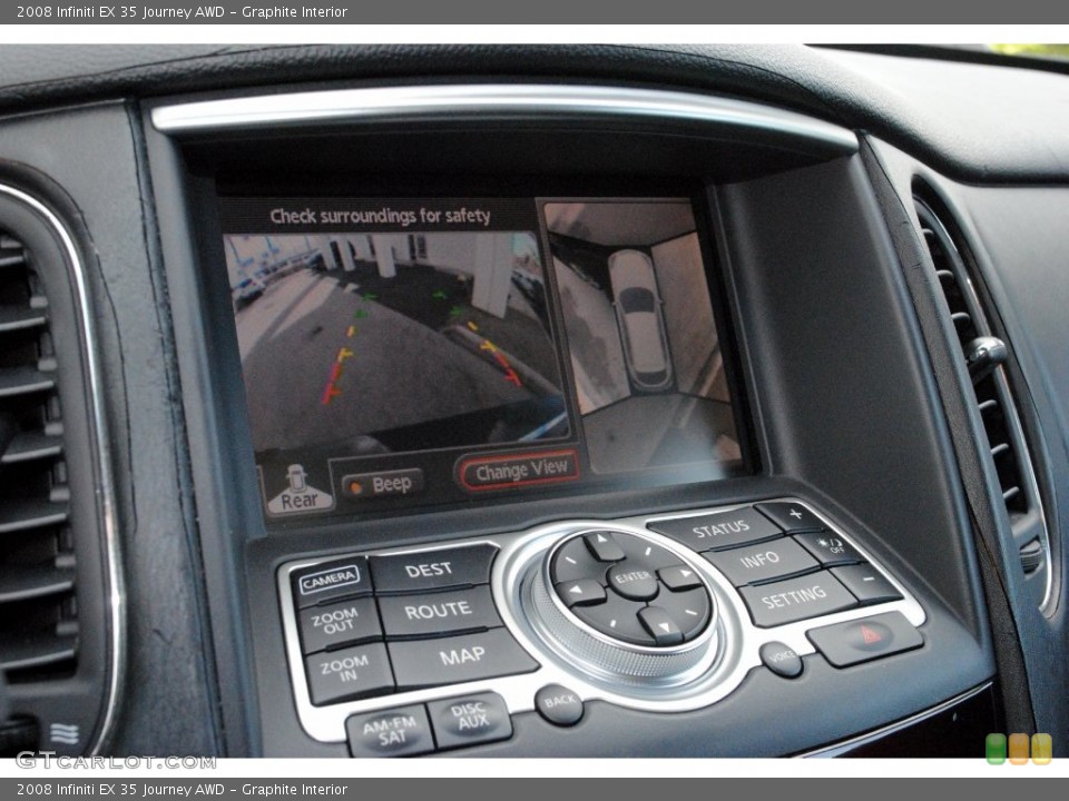 Graphite Interior Controls for the 2008 Infiniti EX 35 Journey AWD #109531458