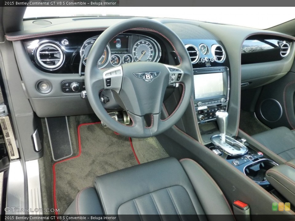 Beluga Interior Dashboard for the 2015 Bentley Continental GT V8 S Convertible #109540500