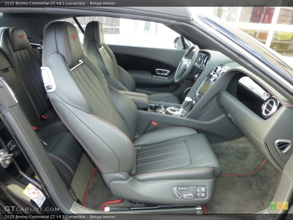 Beluga Interior Front Seat for the 2015 Bentley Continental GT V8 S Convertible #109540590