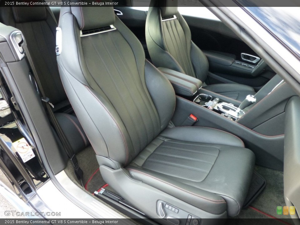 Beluga Interior Front Seat for the 2015 Bentley Continental GT V8 S Convertible #109540599