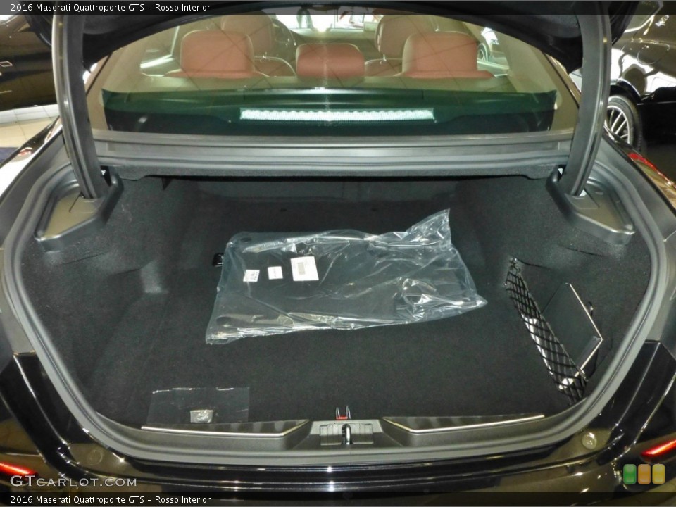Rosso Interior Trunk for the 2016 Maserati Quattroporte GTS #109541100