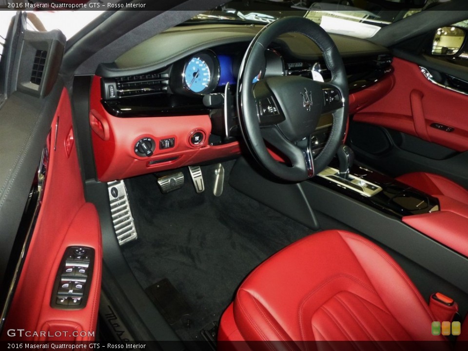 Rosso Interior Photo for the 2016 Maserati Quattroporte GTS #109541118