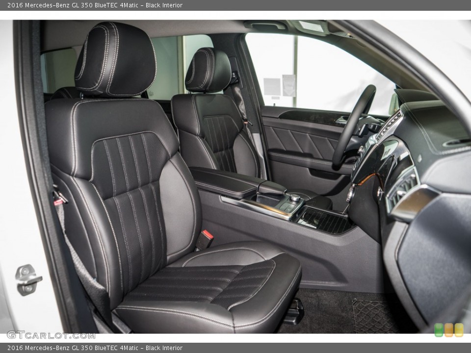 Black Interior Front Seat for the 2016 Mercedes-Benz GL 350 BlueTEC 4Matic #109544833