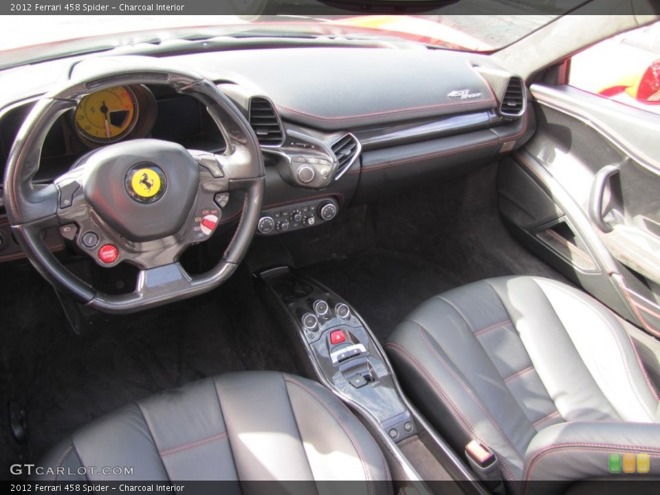 Charcoal Interior Photo for the 2012 Ferrari 458 Spider #109553056