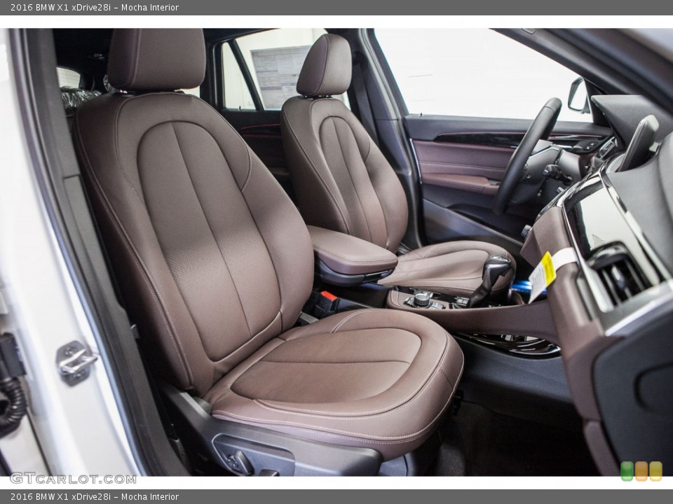 Mocha Interior Front Seat for the 2016 BMW X1 xDrive28i #109553675