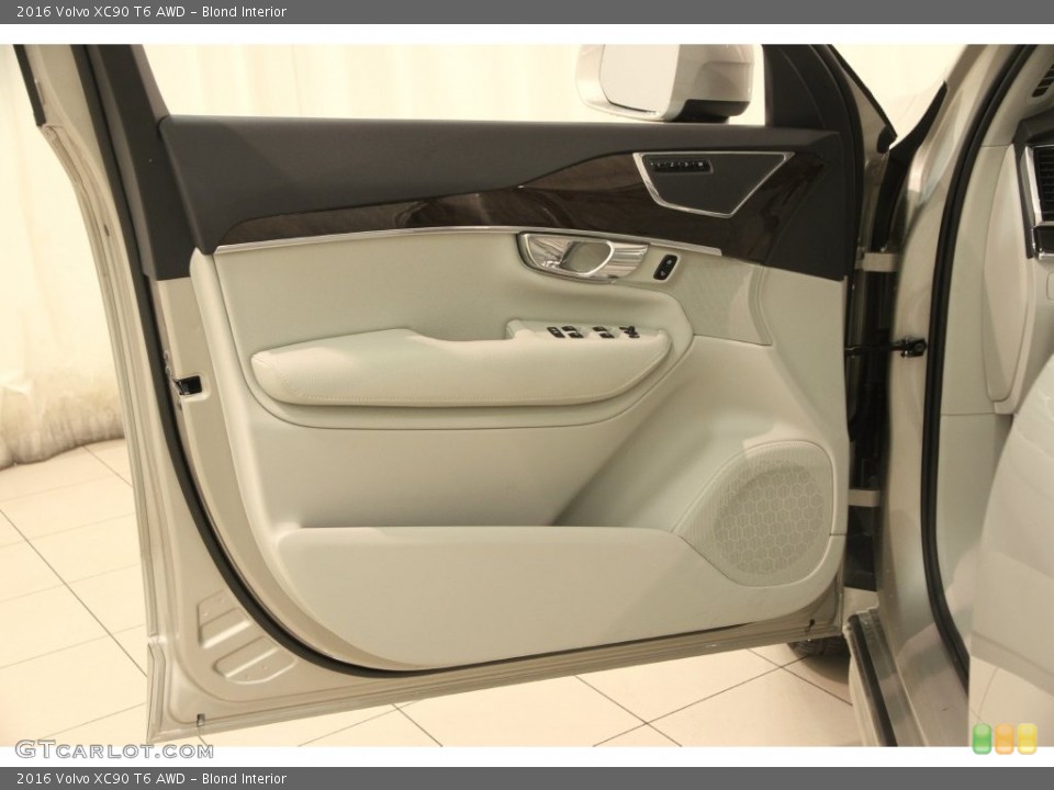 Blond Interior Door Panel for the 2016 Volvo XC90 T6 AWD #109563882