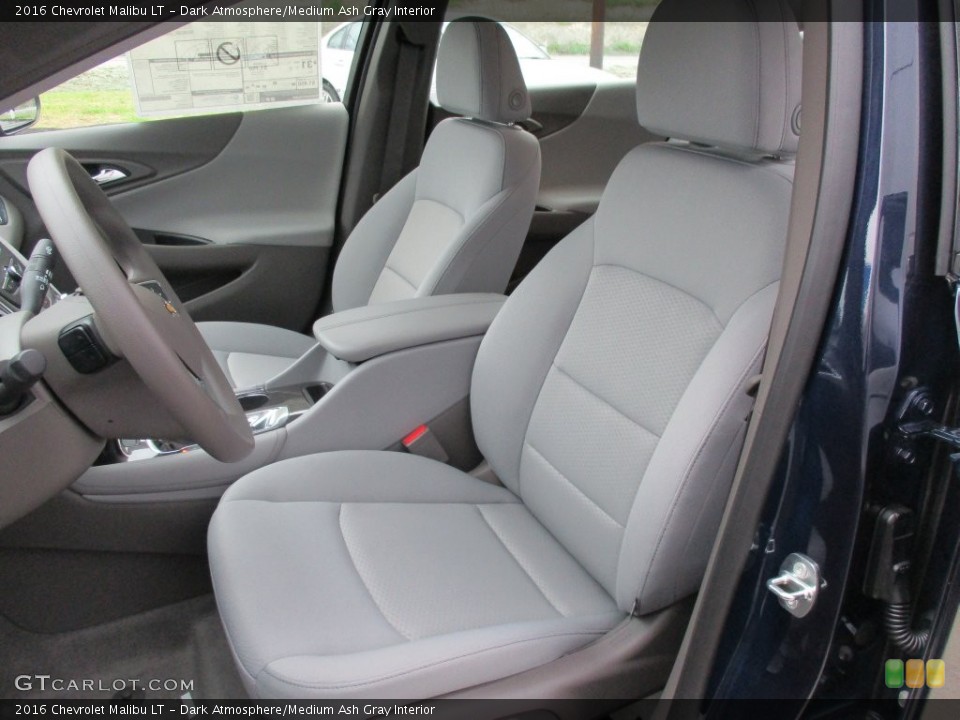 Dark Atmosphere/Medium Ash Gray Interior Front Seat for the 2016 Chevrolet Malibu LT #109564752