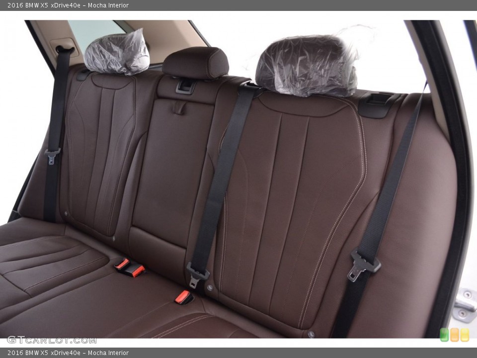 Mocha Interior Rear Seat for the 2016 BMW X5 xDrive40e #109586372