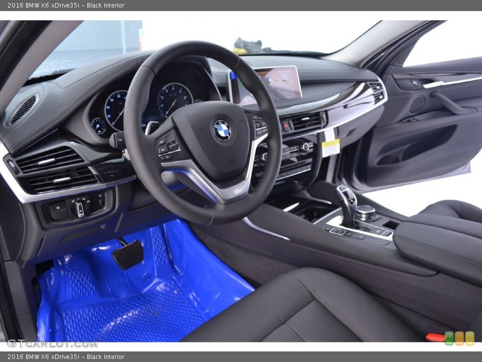 Black Interior Photo for the 2016 BMW X6 xDrive35i #109587002