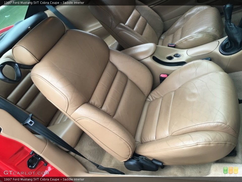 Saddle 1997 Ford Mustang Interiors