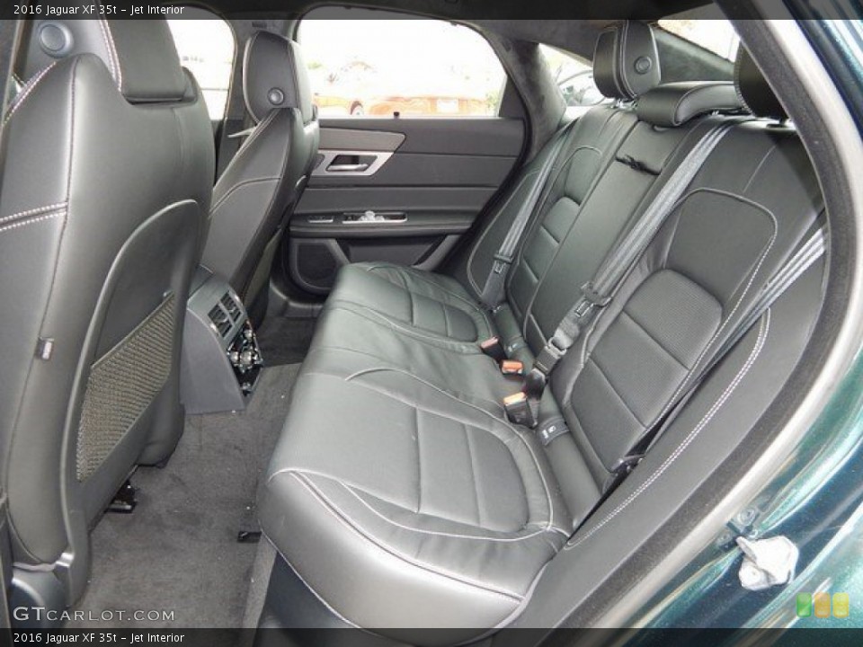 Jet Interior Rear Seat for the 2016 Jaguar XF 35t #109597874