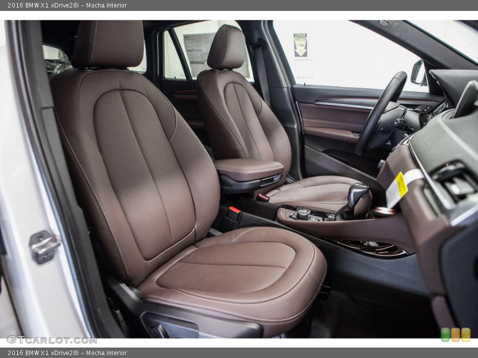 Mocha Interior Front Seat for the 2016 BMW X1 xDrive28i #109599449