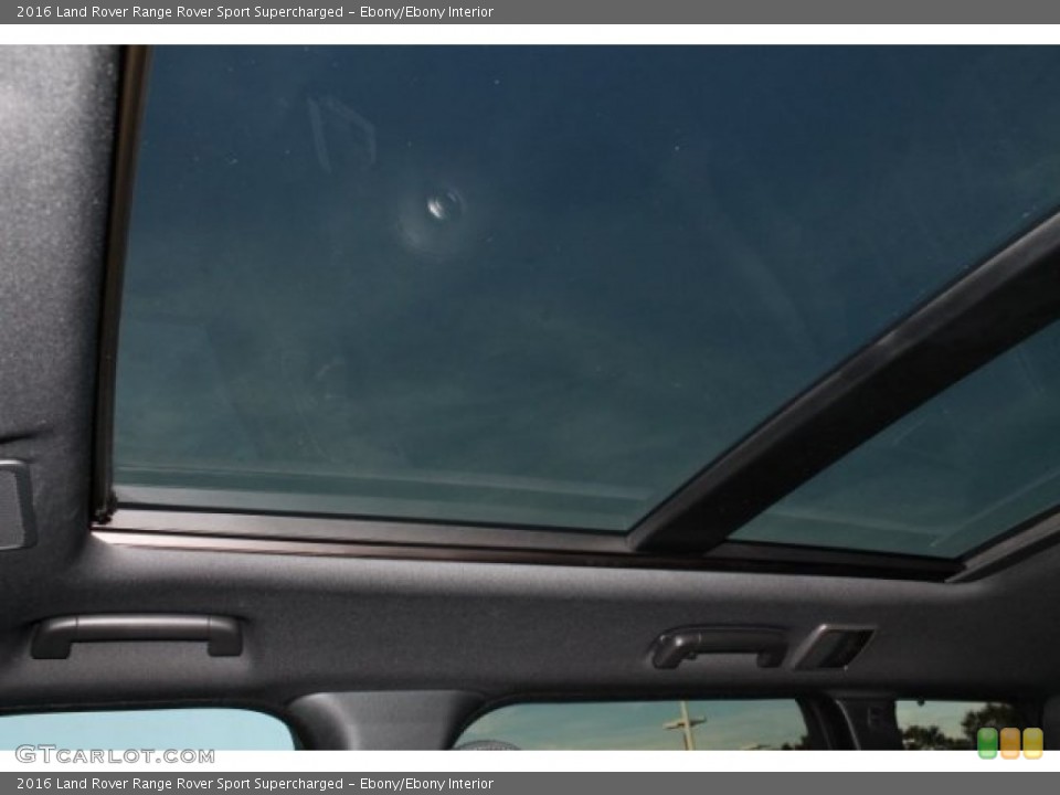 Ebony/Ebony Interior Sunroof for the 2016 Land Rover Range Rover Sport Supercharged #109600460