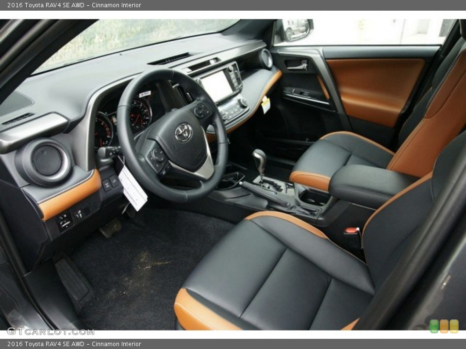 Cinnamon Interior Prime Interior for the 2016 Toyota RAV4 SE AWD #109600922