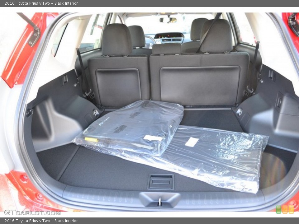 Black Interior Trunk for the 2016 Toyota Prius v Two #109602254