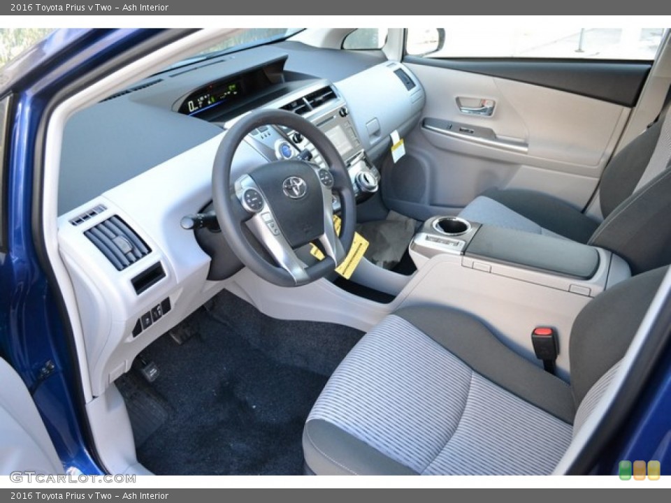 Ash Interior Photo for the 2016 Toyota Prius v Two #109602404