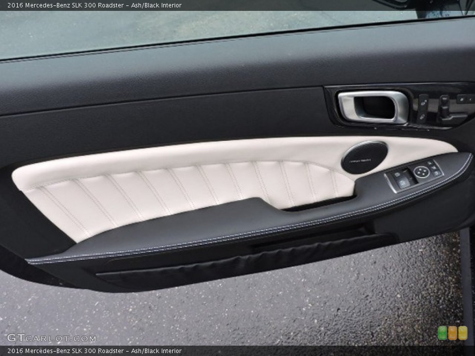 Ash/Black Interior Door Panel for the 2016 Mercedes-Benz SLK 300 Roadster #109613855