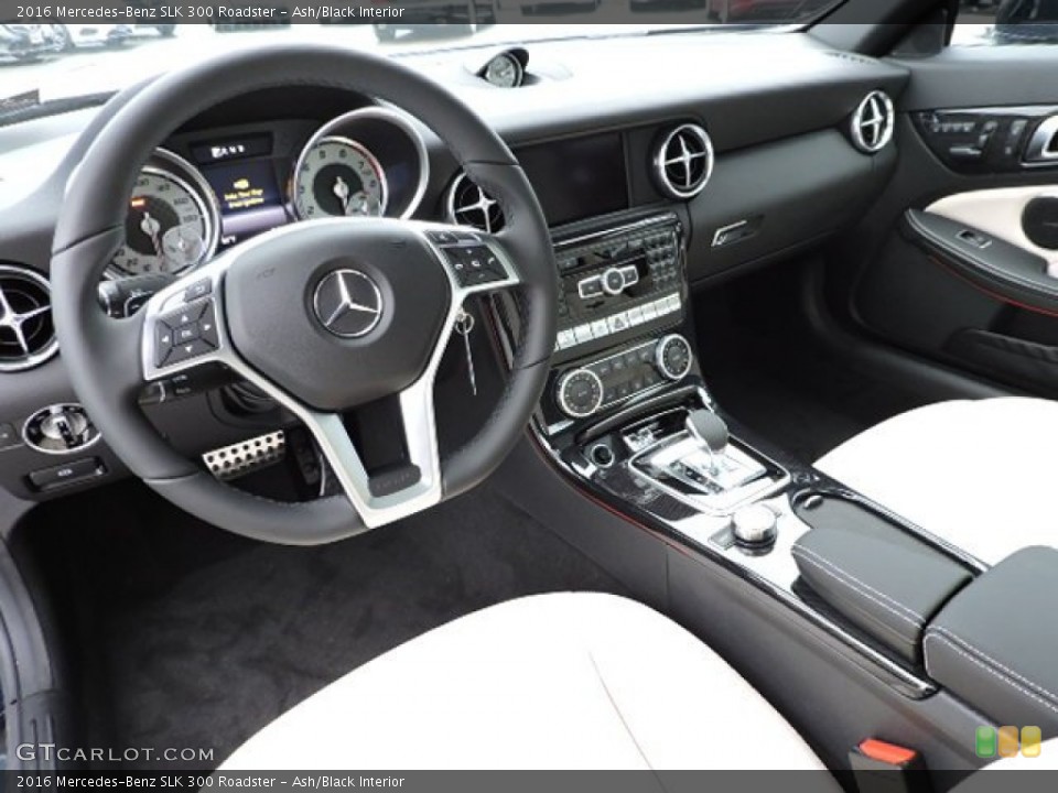 Ash/Black Interior Prime Interior for the 2016 Mercedes-Benz SLK 300 Roadster #109613906