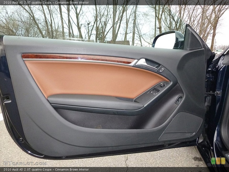 Cinnamon Brown Interior Door Panel for the 2010 Audi A5 2.0T quattro Coupe #109654665