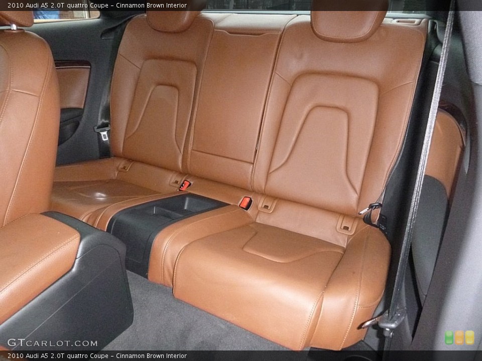 Cinnamon Brown Interior Rear Seat for the 2010 Audi A5 2.0T quattro Coupe #109654737