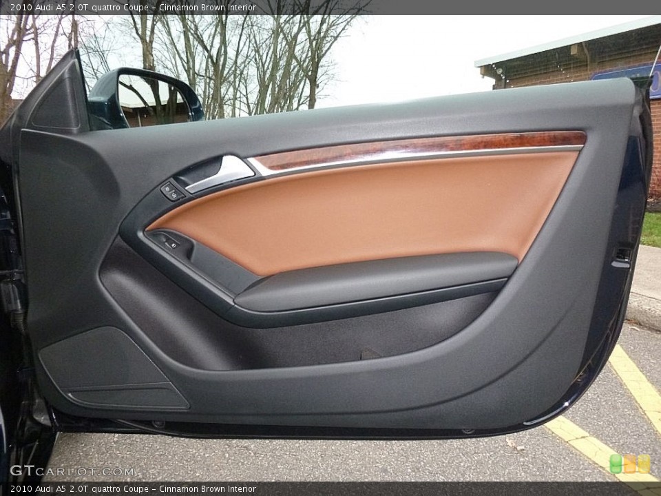 Cinnamon Brown Interior Door Panel for the 2010 Audi A5 2.0T quattro Coupe #109654764