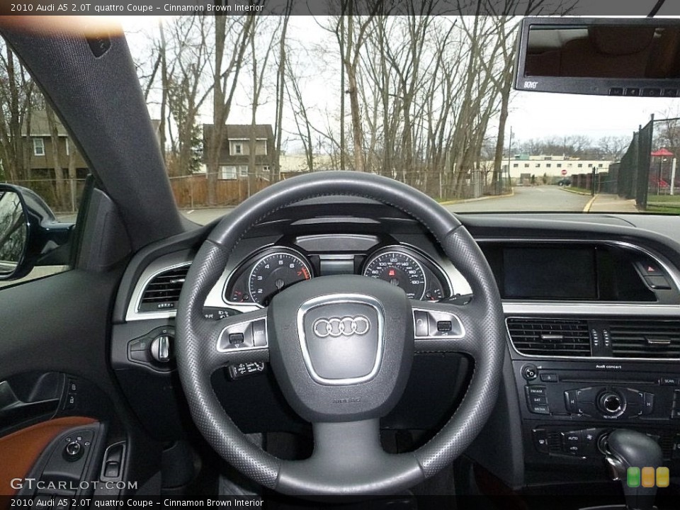 Cinnamon Brown Interior Steering Wheel for the 2010 Audi A5 2.0T quattro Coupe #109654932
