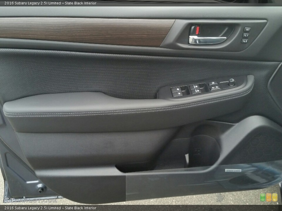 Slate Black Interior Door Panel for the 2016 Subaru Legacy 2.5i Limited #109657308