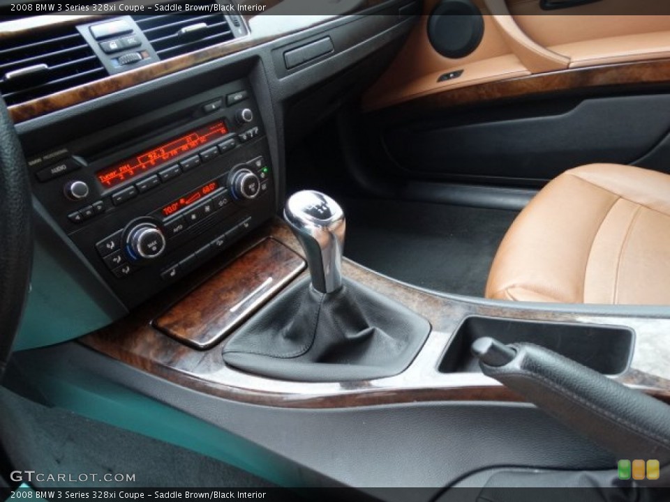 Saddle Brown/Black Interior Transmission for the 2008 BMW 3 Series 328xi Coupe #109660392