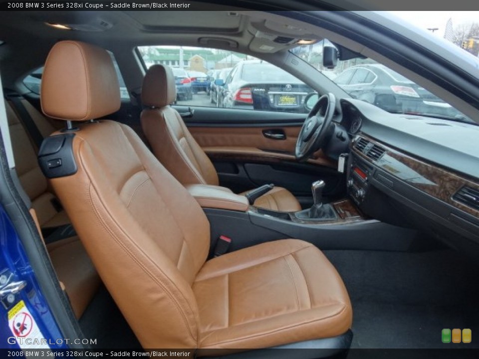 Saddle Brown/Black Interior Photo for the 2008 BMW 3 Series 328xi Coupe #109660428