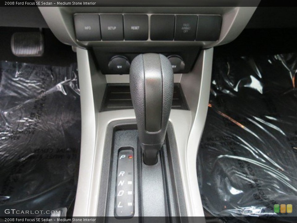 Medium Stone Interior Transmission for the 2008 Ford Focus SE Sedan #109663545