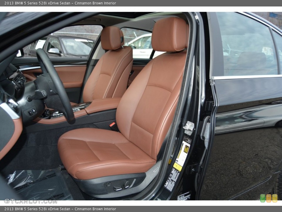 Cinnamon Brown Interior Front Seat for the 2013 BMW 5 Series 528i xDrive Sedan #109665944