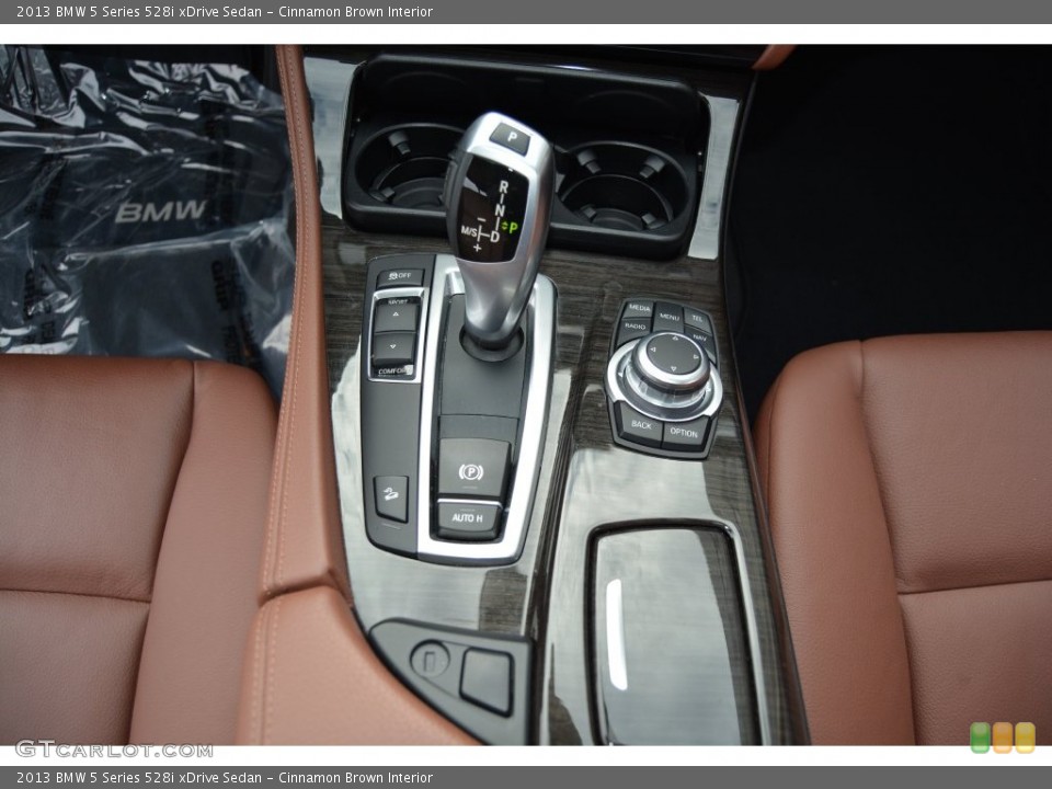 Cinnamon Brown Interior Transmission for the 2013 BMW 5 Series 528i xDrive Sedan #109666037