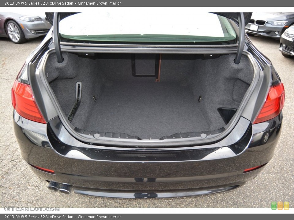 Cinnamon Brown Interior Trunk for the 2013 BMW 5 Series 528i xDrive Sedan #109666158