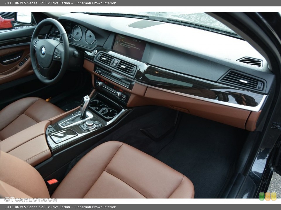 Cinnamon Brown Interior Dashboard for the 2013 BMW 5 Series 528i xDrive Sedan #109666272