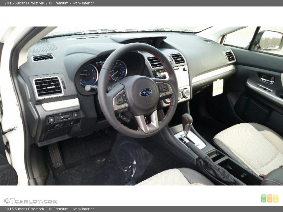 Ivory Interior Prime Interior for the 2016 Subaru Crosstrek 2.0i Premium #109674977