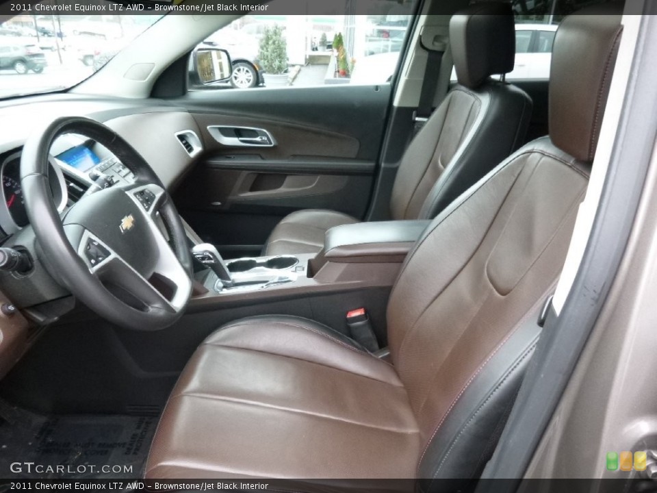 Brownstone/Jet Black Interior Photo for the 2011 Chevrolet Equinox LTZ AWD #109679144