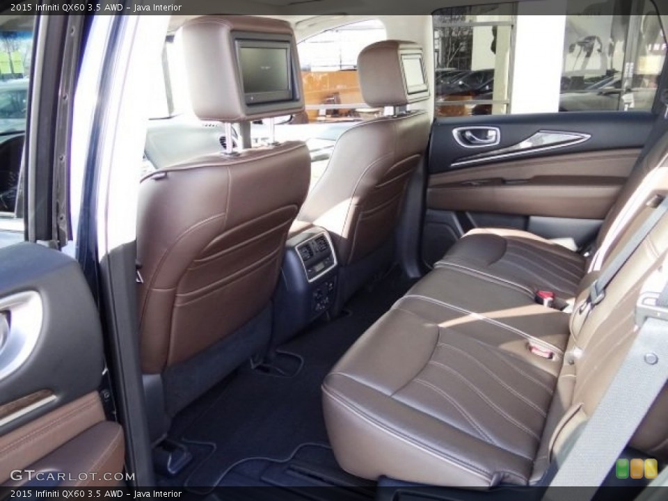 Java Interior Rear Seat for the 2015 Infiniti QX60 3.5 AWD #109680455
