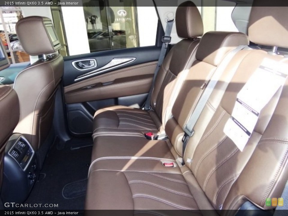 Java Interior Rear Seat for the 2015 Infiniti QX60 3.5 AWD #109680467