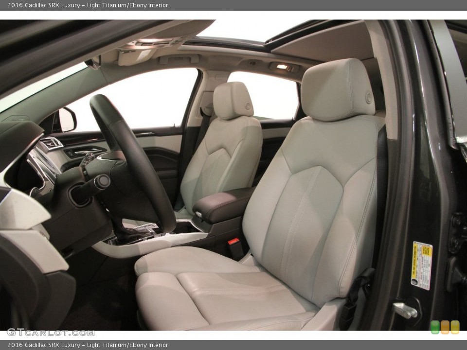 Light Titanium/Ebony Interior Front Seat for the 2016 Cadillac SRX Luxury #109687730