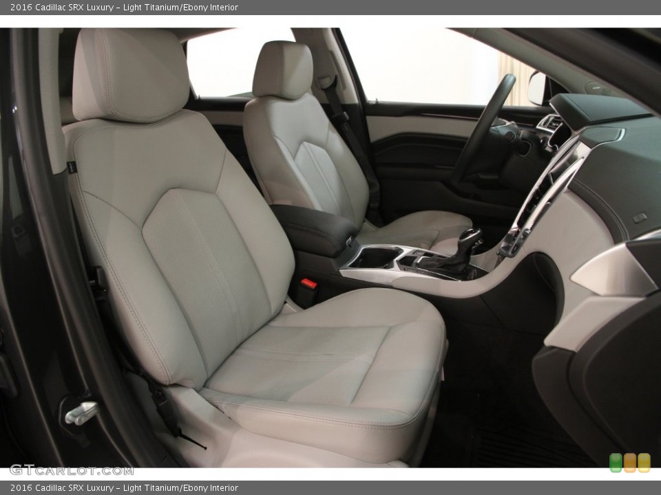 Light Titanium/Ebony Interior Front Seat for the 2016 Cadillac SRX Luxury #109687820