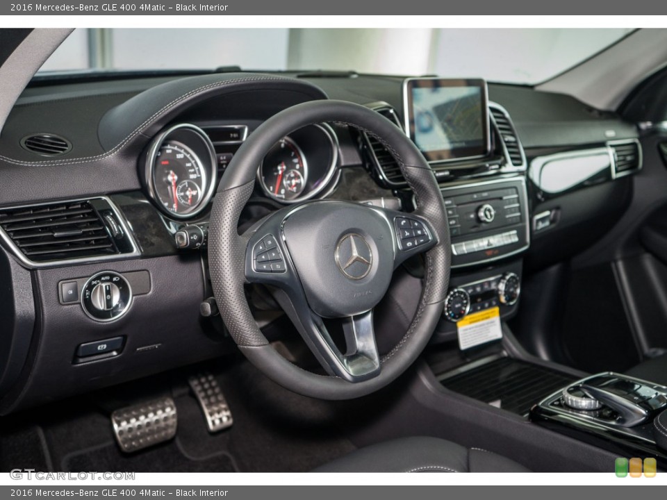 Black Interior Dashboard for the 2016 Mercedes-Benz GLE 400 4Matic #109690374
