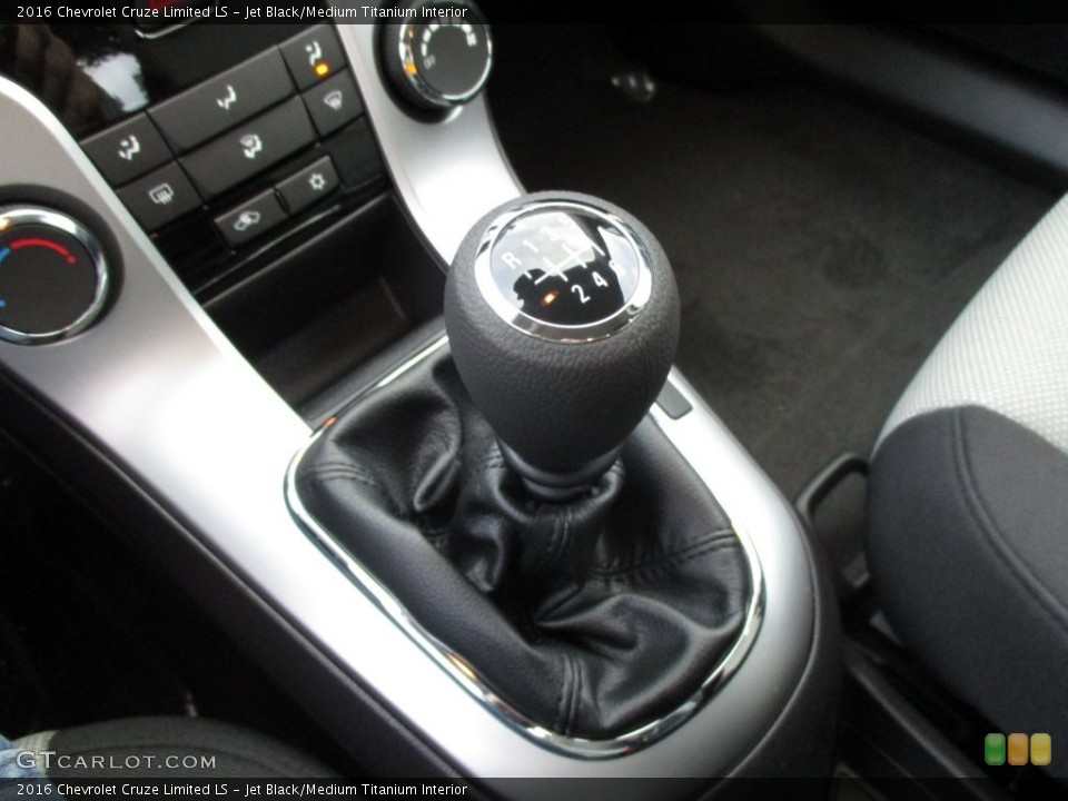 Jet Black/Medium Titanium Interior Transmission for the 2016 Chevrolet Cruze Limited LS #109692177