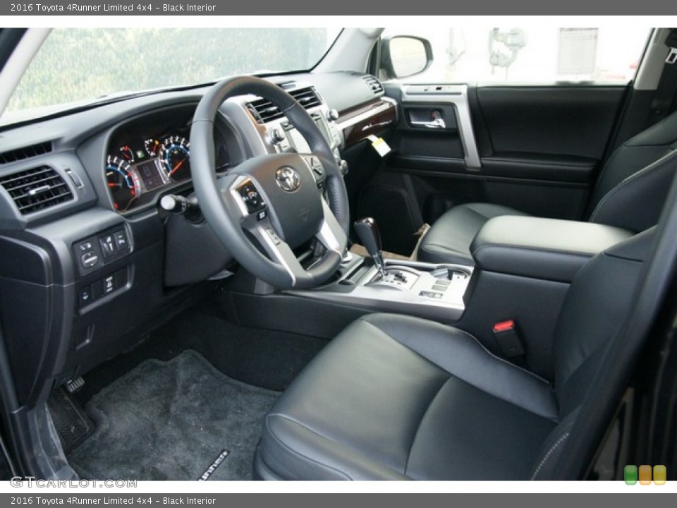 Black Interior Photo for the 2016 Toyota 4Runner Limited 4x4 #109700190