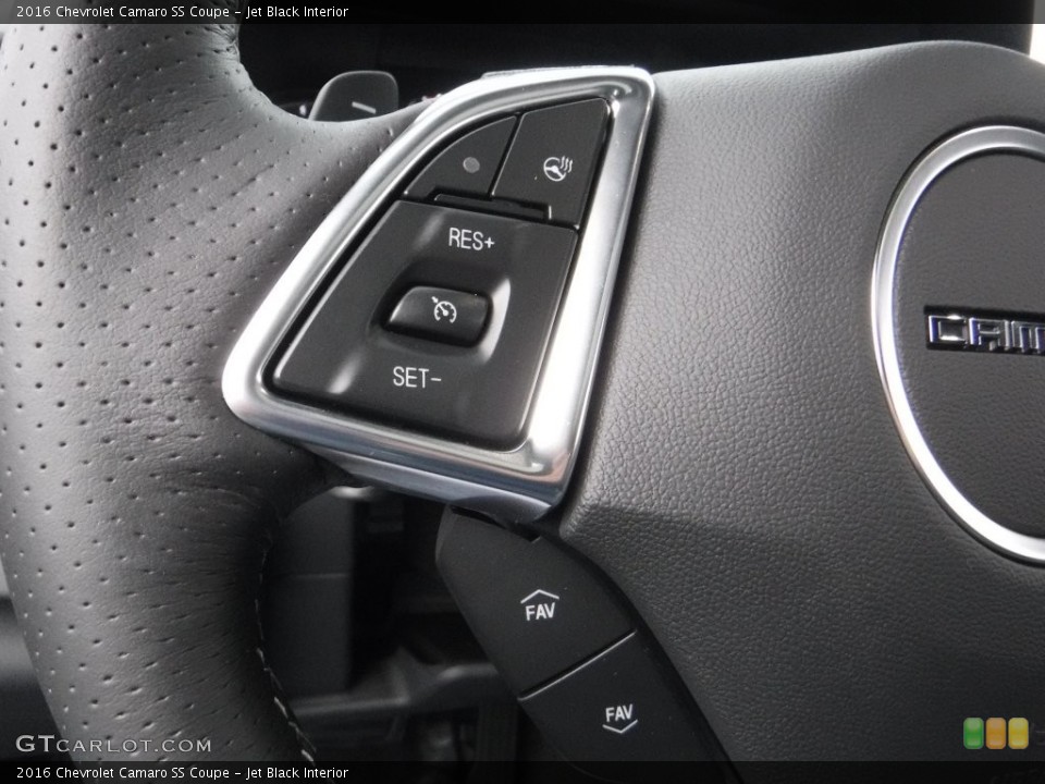Jet Black Interior Controls for the 2016 Chevrolet Camaro SS Coupe #109706253