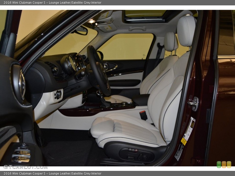 Lounge Leather/Satellite Grey Interior Photo for the 2016 Mini Clubman Cooper S #109742350