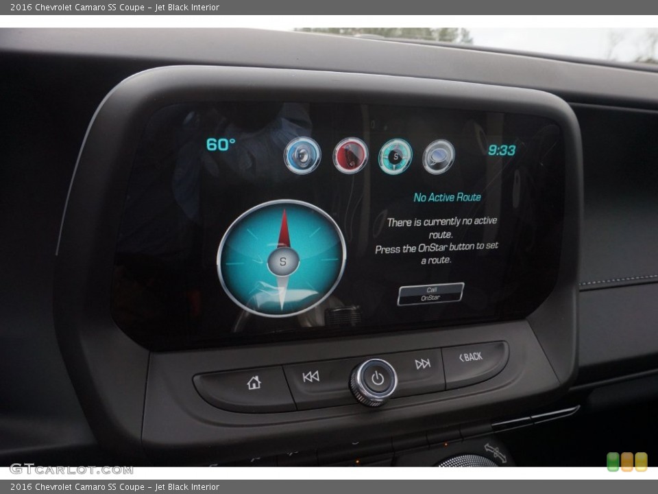Jet Black Interior Controls for the 2016 Chevrolet Camaro SS Coupe #109742449