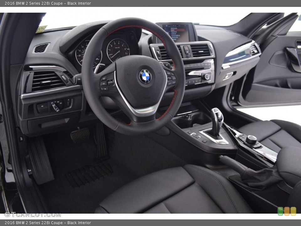 Black Interior Prime Interior for the 2016 BMW 2 Series 228i Coupe #109749723