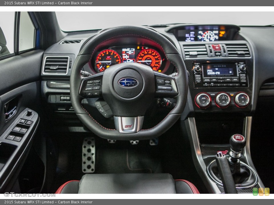 Carbon Black Interior Dashboard for the 2015 Subaru WRX STI Limited #109751485
