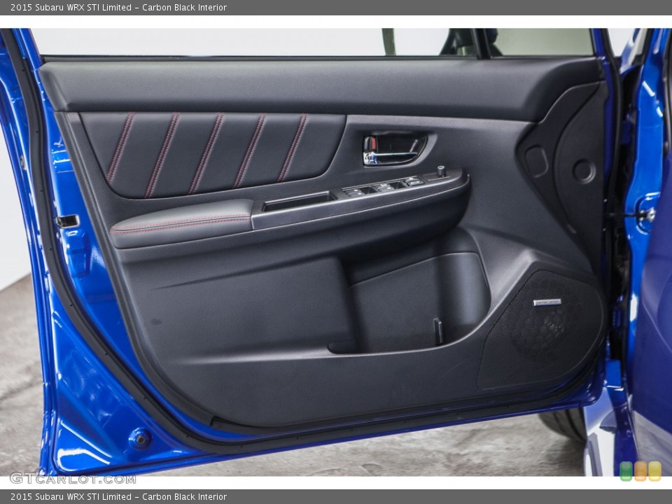 Carbon Black Interior Door Panel for the 2015 Subaru WRX STI Limited #109751851
